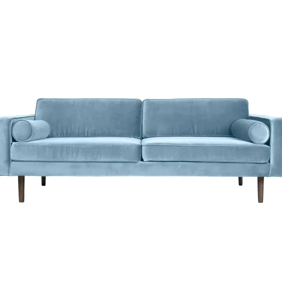 Broste Copenhagen Sofas*Wind sofa, Pastel , 2-seater Blue