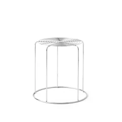 &Tradition Stools*Wire VP11 stool, Stainless steel Silver-coloured