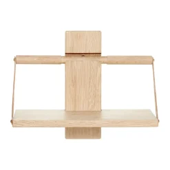 Andersen Furniture Shelves & Shelving Systems*Wood Wall wall shelf Small 30x18x24 cm, Oak Brown