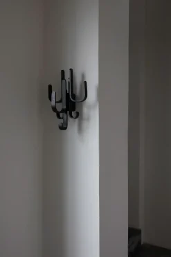 Cooee Design Clothes Hooks & Hangers*Woody hook Three, stained oak Black