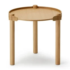 Cooee Design Coffee Tables*Woody table Ø45 cm, Oak Brown