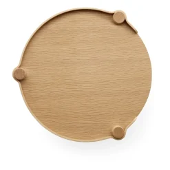 Cooee Design Coffee Tables*Woody table Ø45 cm, Oak Brown