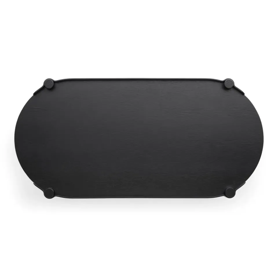 Cooee Design Coffee Tables*Woody table 50x105 cm, stained oak Black