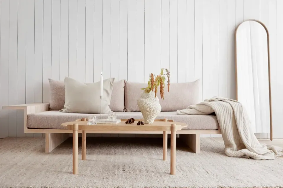 Cooee Design Coffee Tables*Woody table 50x105 cm, Oak Brown