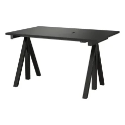 Works Desks*base for desk height adjustable, Black