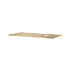 Works Desks*desk table top, Oak, 160 cm Beige
