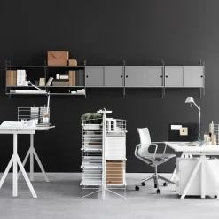 Works Desks*desk table top, laminate, 140 cm White