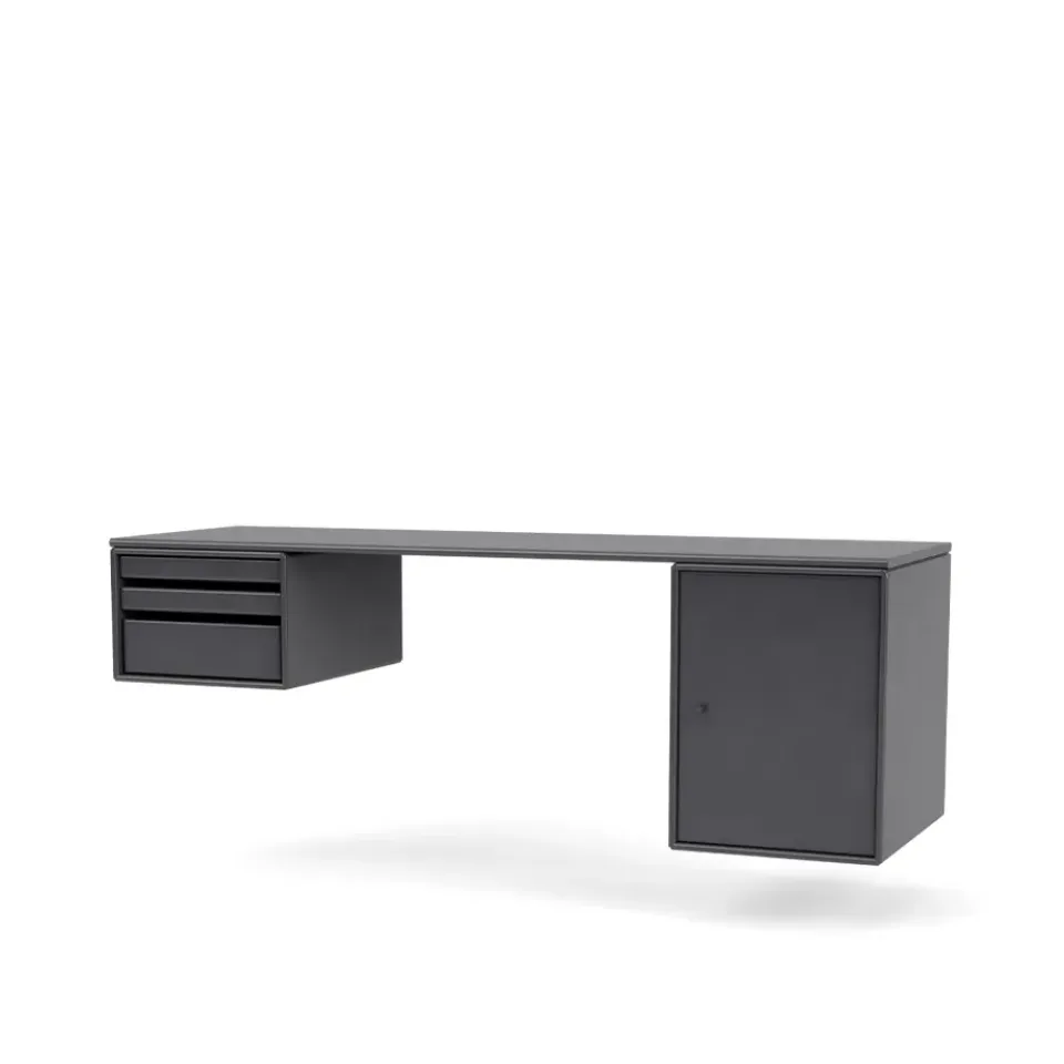 Montana Desks*Workshop desk, Coal 36 Grey