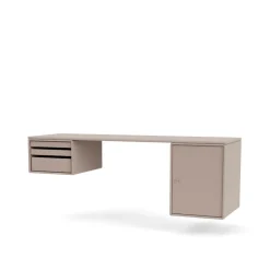 Montana Desks*Workshop desk, Mushroom 137 Brown