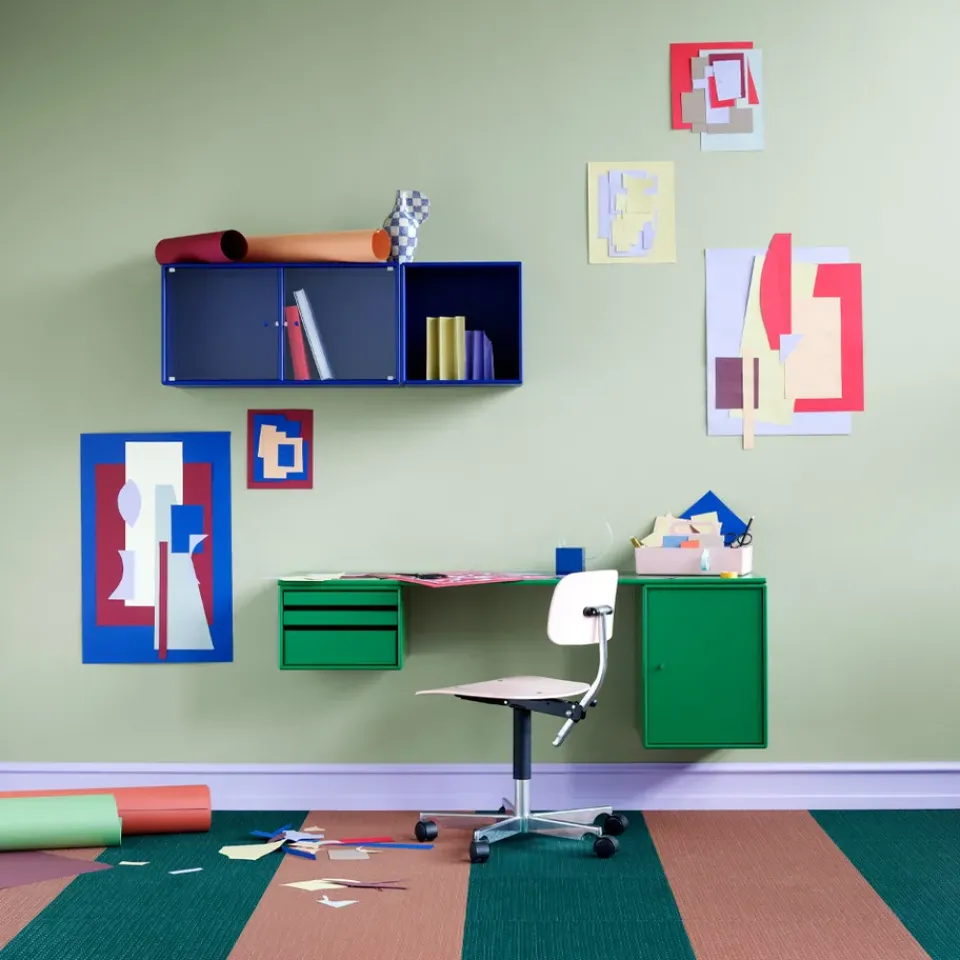 Montana Desks*Workshop desk, Pomelo 140 Green