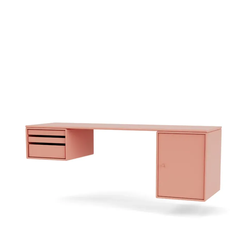 Montana Desks*Workshop desk, Rhubarb 151 Pink