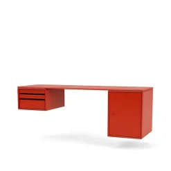 Montana Desks*Workshop desk, Rosehip 145 Red