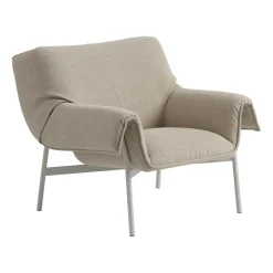 Muuto Armchairs & Footstools*Wrap Lounge Chair, Ecriture 240-grey BeigeGrey