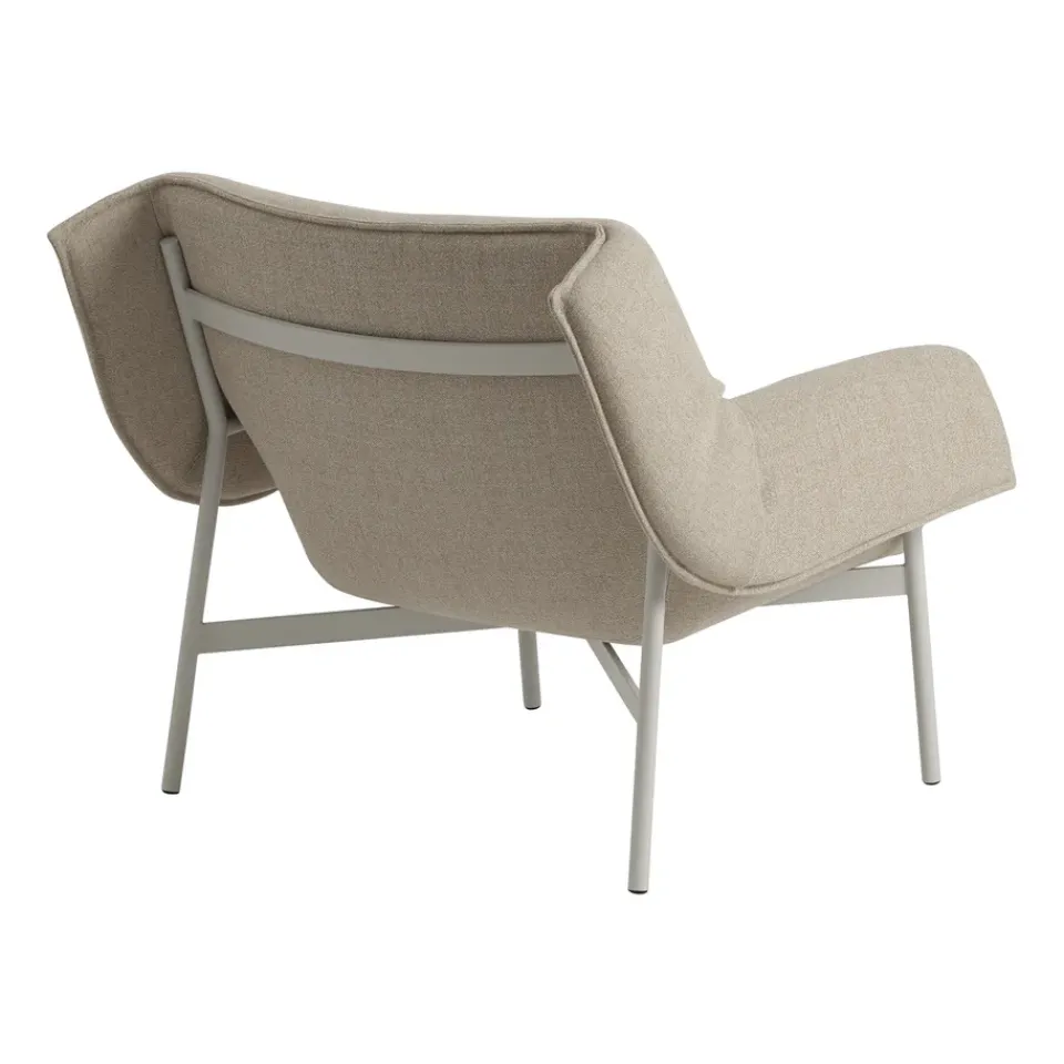Muuto Armchairs & Footstools*Wrap Lounge Chair, Ecriture 240-grey BeigeGrey