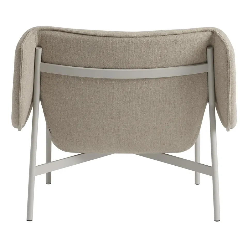 Muuto Armchairs & Footstools*Wrap Lounge Chair, Ecriture 240-grey BeigeGrey