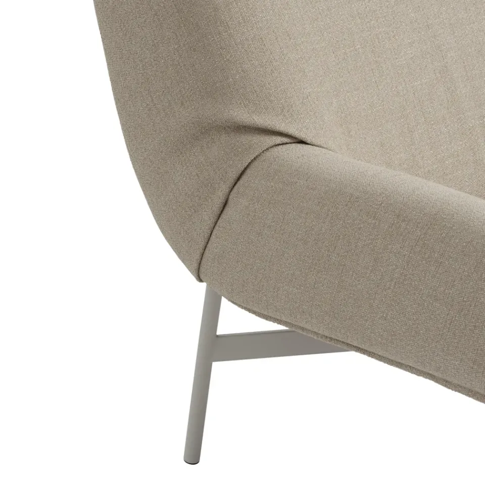 Muuto Armchairs & Footstools*Wrap Lounge Chair, Ecriture 240-grey BeigeGrey