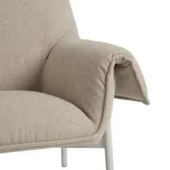 Muuto Armchairs & Footstools*Wrap Lounge Chair, Ecriture 240-grey BeigeGrey