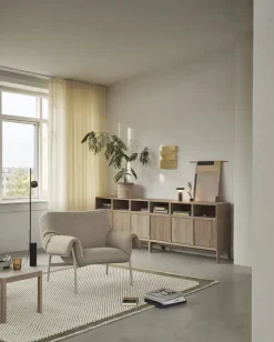 Muuto Armchairs & Footstools*Wrap Lounge Chair, Ecriture 240-grey BeigeGrey