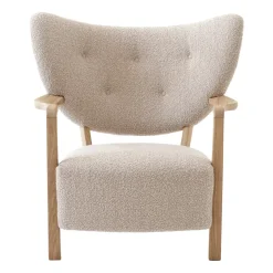 &Tradition Armchairs & Footstools*Wulff Lounge Chair ATD2 armchair, Oiled oak-Karakorum Beige