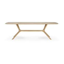 Ethnicraft Dining Tables*X dining table 250x100 cm, Oak Beige