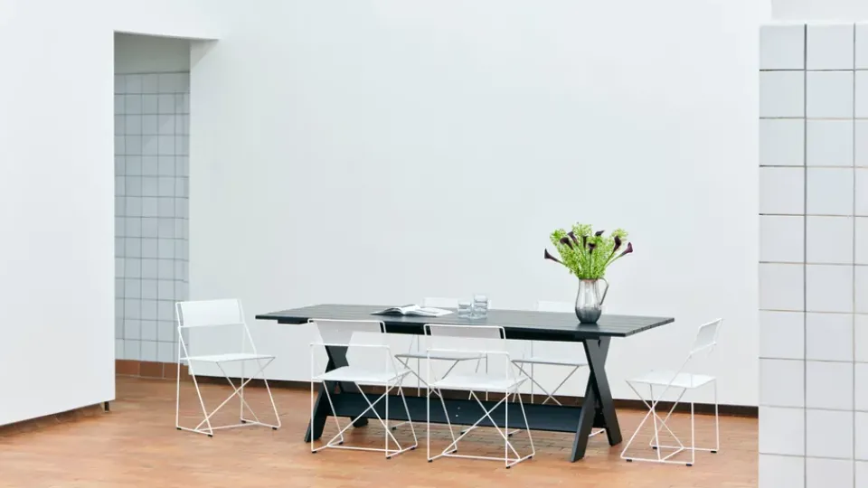 HAY Chairs*X-Line Indoor chair, Chalk White