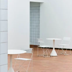 HAY Seating|Balcony Furniture*X-Line Indoor Outdoor chair, Chalk White