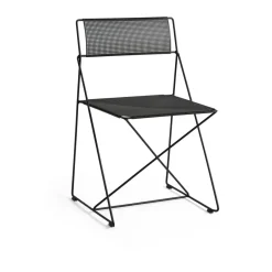 HAY Balcony Furniture|Seating*X-Line Indoor Outdoor chair, Black