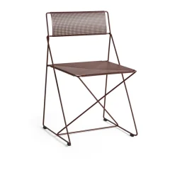 HAY Seating|Balcony Furniture*X-Line Indoor Outdoor chair, Iron Red
