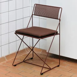 HAY Seating|Balcony Furniture*X-Line Indoor Outdoor chair, Iron Red