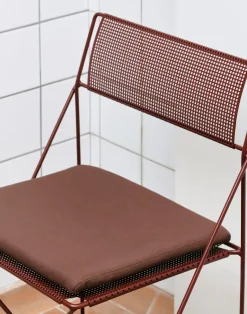 HAY Garden Details & Accessories|Seat Cushions & Pads*X-Line Outdoor seat cushion for chair, Iron Red