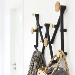 LoCa Clothes Racks, Coat Stands & Hangers*X•TEND hanger, oak Black