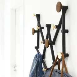 LoCa Clothes Racks, Coat Stands & Hangers*X•TEND hanger, wallnut Black