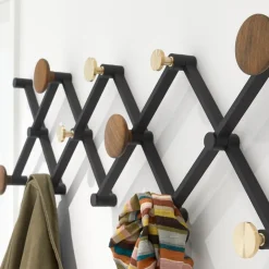 LoCa Clothes Racks, Coat Stands & Hangers*X•TEND hanger, wallnut Black