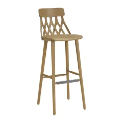 Hans K Bar Stools*Y5 bar stool 78 cm, Oiled oak Brown