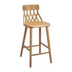Hans K Bar Stools*Y5 bar stool 63 cm, Oiled oak Brown