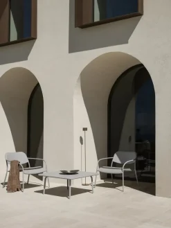 Blomus Balcony Furniture|Table For Outdoor Use*YUA lounge table 80x80 cm, Silk Grey