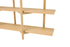 Hem Shelves & Shelving Systems*Zig Zag shelf Low 175x100 cm, Oak Brown