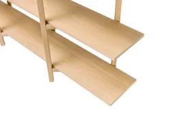Hem Shelves & Shelving Systems*Zig Zag shelf Media 194x57 cm, Oak Brown