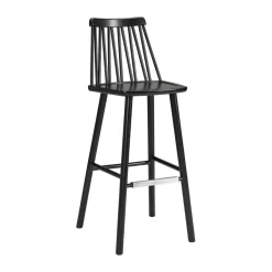 Hans K Bar Stools*ZigZag bar stool 78 cm, stained Black