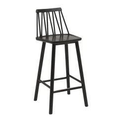 Hans K Bar Stools*ZigZag bar stool 63 cm, stained Black