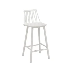 Hans K Bar Stools*ZigZag bar stool 63 cm, White