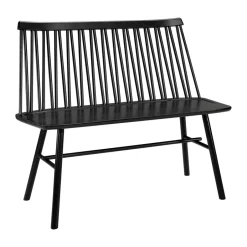 Hans K Sofas*ZigZag sofa, Ash stain Black