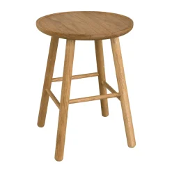 Hans K Stools*ZigZag stool 47cm, Oiled oak Brown